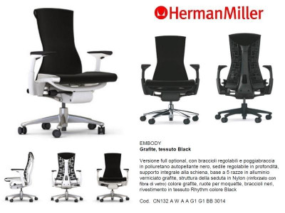 Sedute Herman Miller Emboy