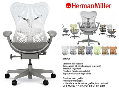 Sedute Herman Miller Mirra 2