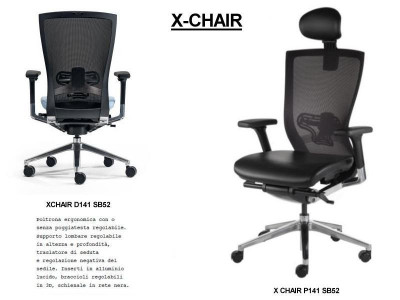 Poltrone Ufficio Direzionali X-Chair